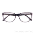 High Quality Cat Eye Computer Clear Blue Light Glasses Acetate Frame